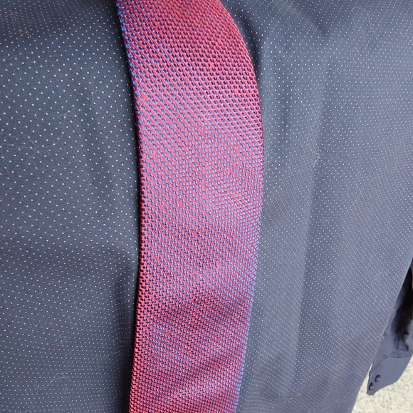 PINK tie, Woven in England - Picture 10 of 10